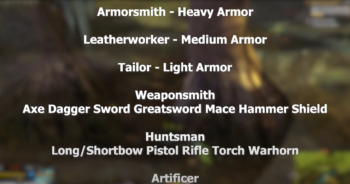 This image shows the Armor Tips for Experience
