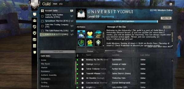 This image shows the Guild join for Tip 10