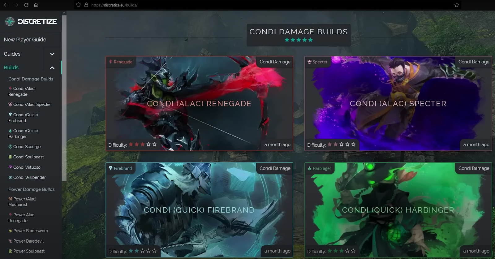 This image shows the Discretize site