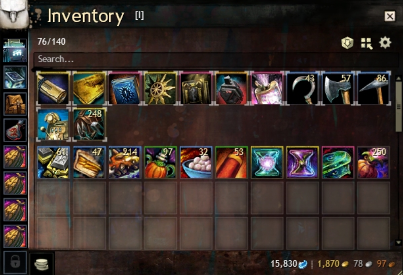 GW2 Inventory