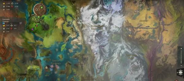 This image shows the Map for Tip 1