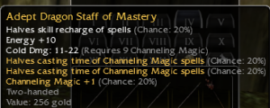 Adept Dragon Staff of Mastery
