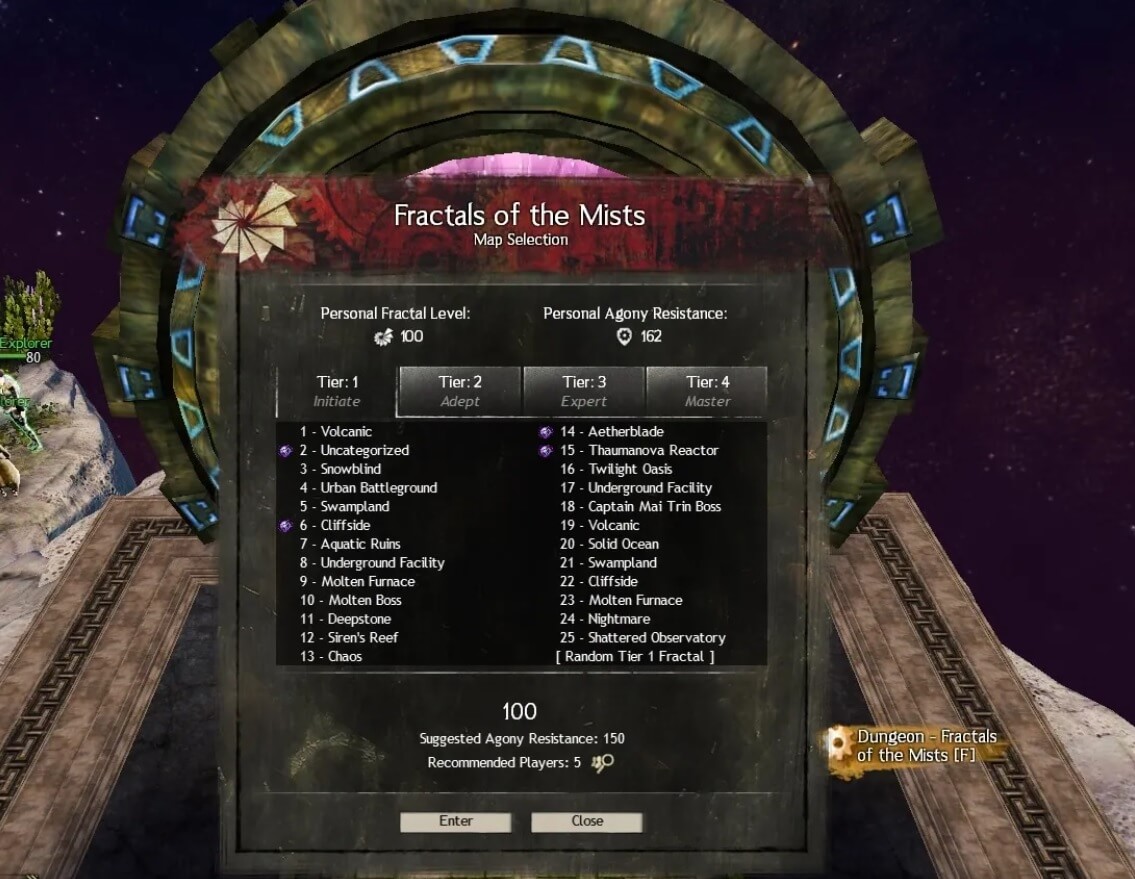 Guild Wars 2 Fractals