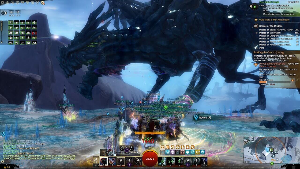 Guild Wars 2 Bosses Train